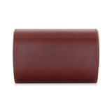 Future Looks Bright Vintage Brown Embossed Leather Double Watch Carrier