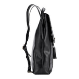 Women's Future Looks Bright Black Leather Premium Backpack