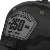 **Limited Edition** | 1 of 250 Camo 250th Anniversary Hat