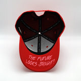 The Future Looks Bright Red Election Snapback hat