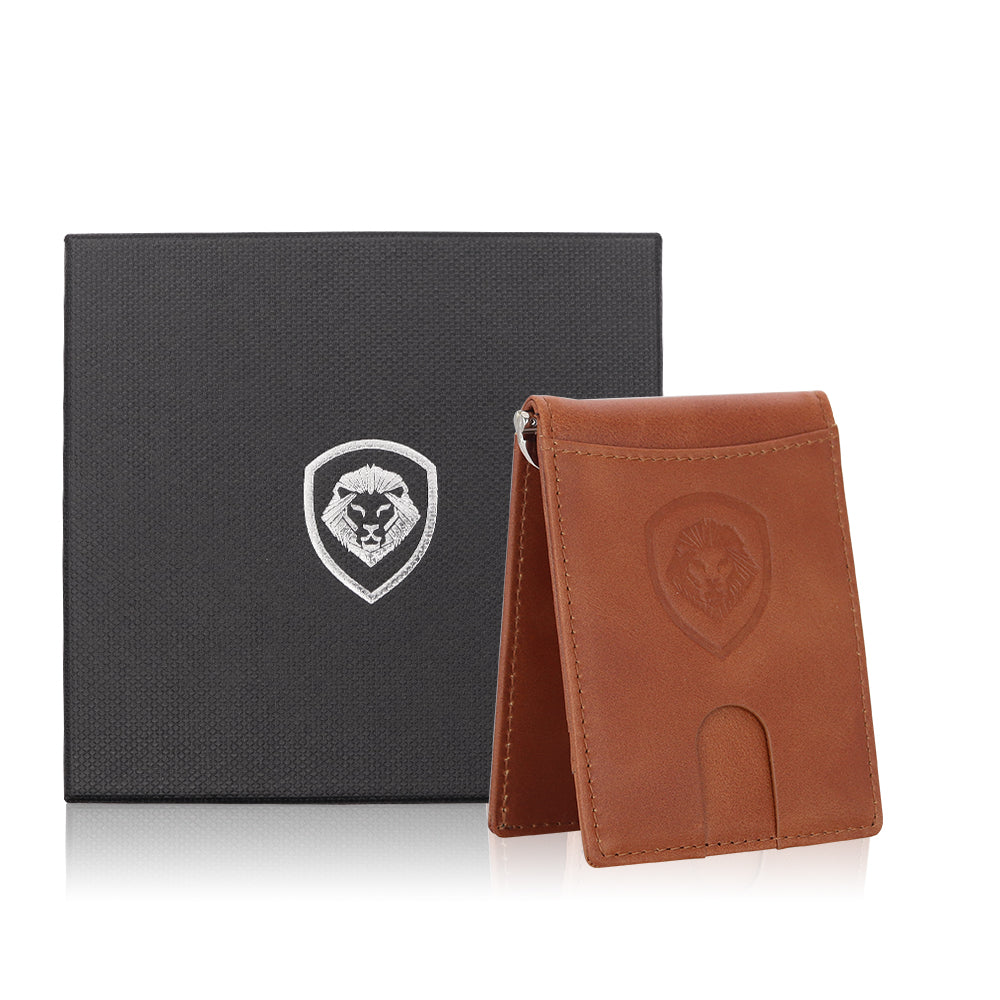 Valuetainment Brown Wallet-Keychain Set