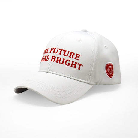 The Future Looks Bright White Election Snapback hat