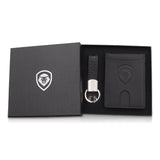 Valuetainment Black Wallet-Keychain Set