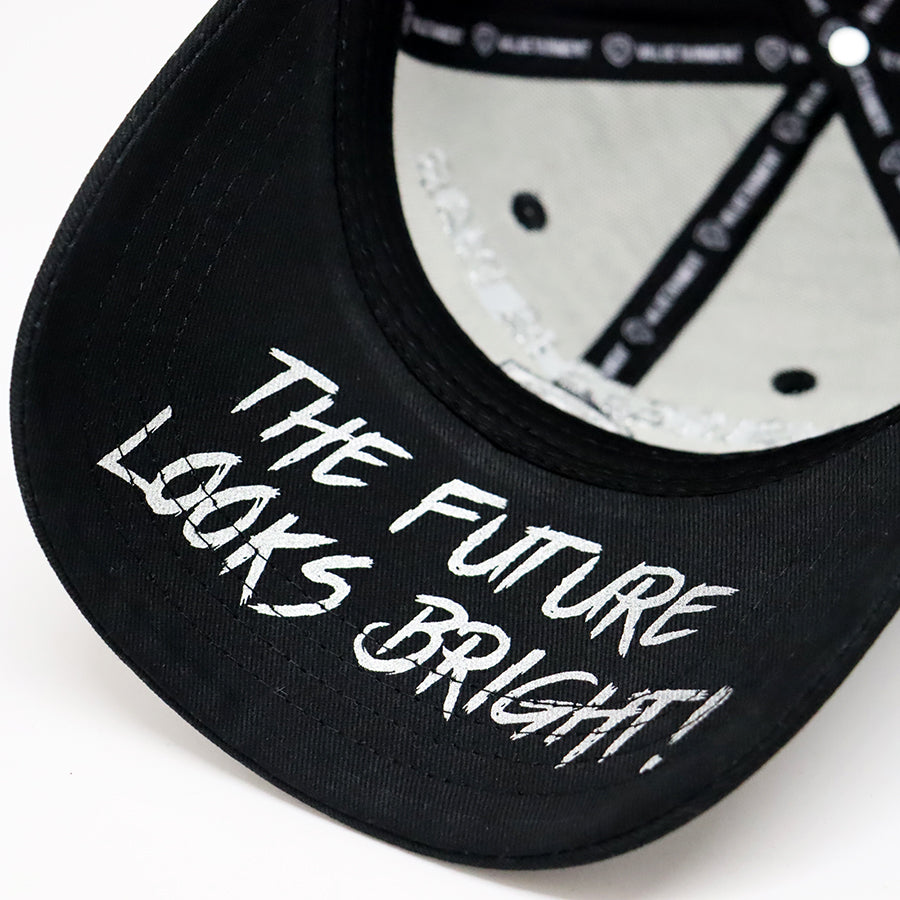 Business is War Silver and Black Snapback Hat