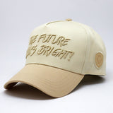 Future Looks Bright Beige Snapback hat