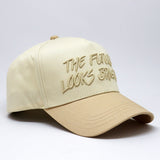 Future Looks Bright Beige Snapback hat