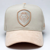 VT Shield Future Looks Bright Peached Suede Brim with leather strap Hat