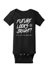 Future Looks Bright! Infant Short Sleeve Baby Onesie