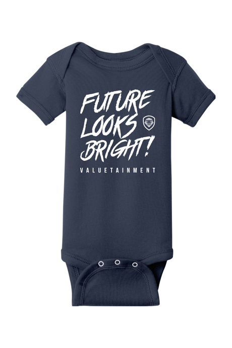 Future Looks Bright! Infant Short Sleeve Baby Onesie