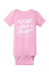 Future Looks Bright! Infant Short Sleeve Baby Onesie