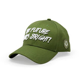 Future Looks Bright Army Green Snapback Hat