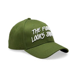 Future Looks Bright Army Green Snapback Hat