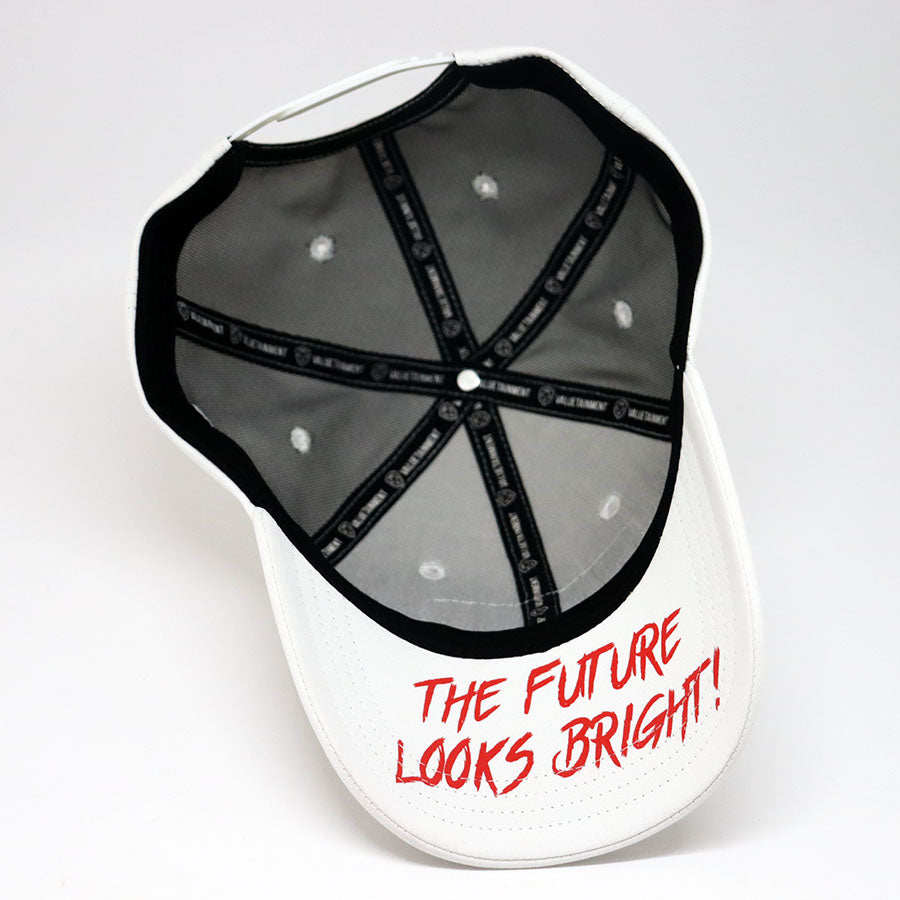 Future Looks Bright 45-47 Inauguration White Snapback Hat