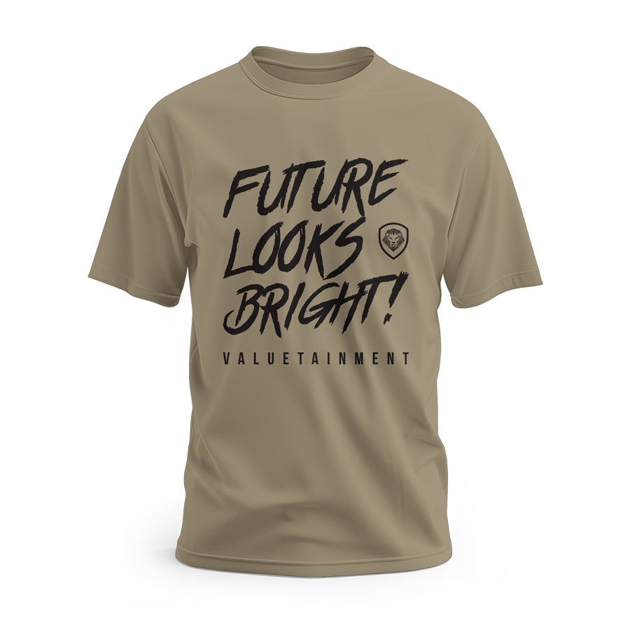 The Future Looks Bright Army Green Men's Shirt