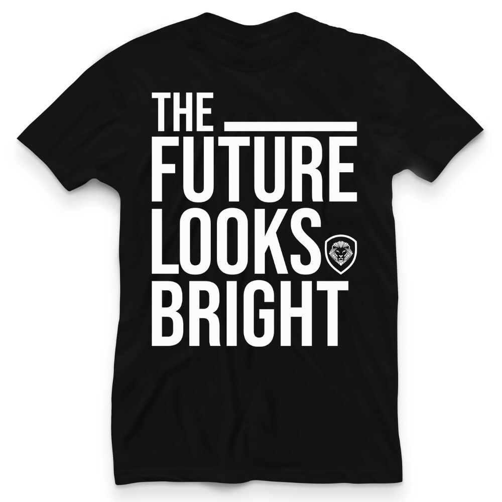 The Future Looks Bright Black Women's Shirt