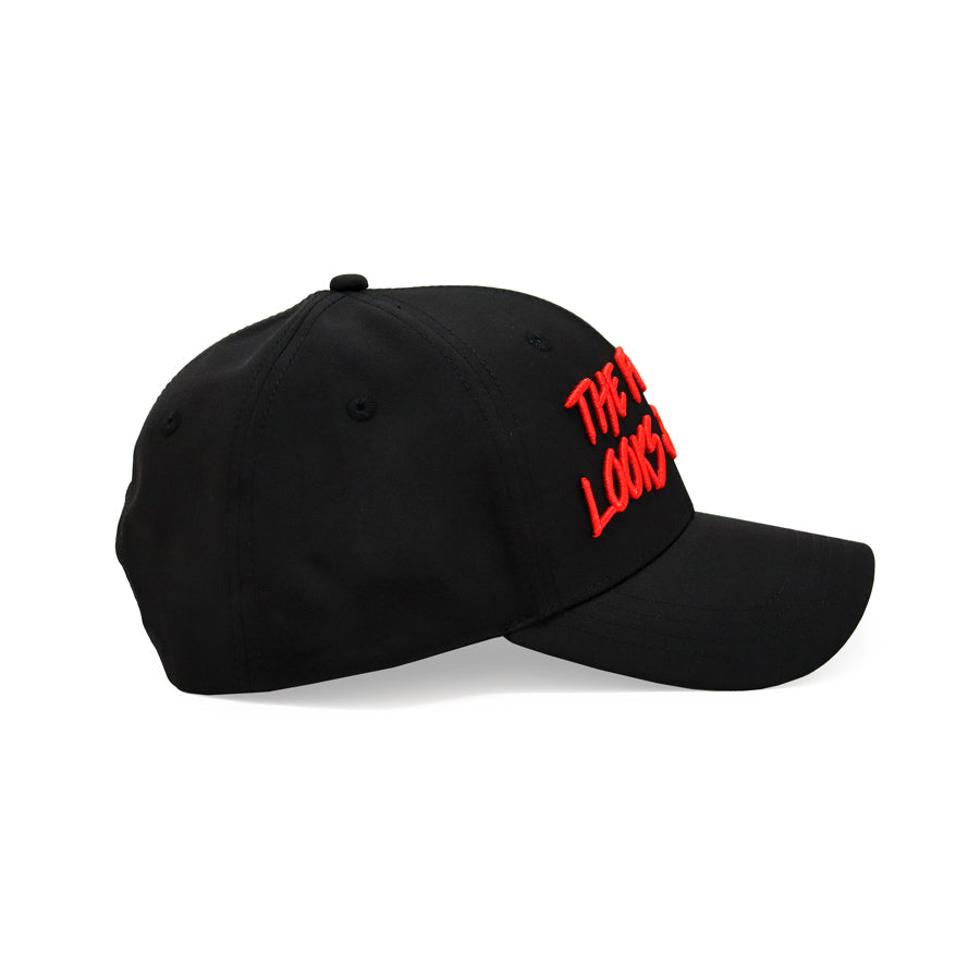 Future Looks Bright Black & Red Snapback Hat – Valuetainment Store