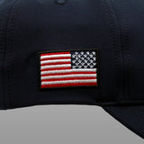 FLB Navy USA Flag Hat