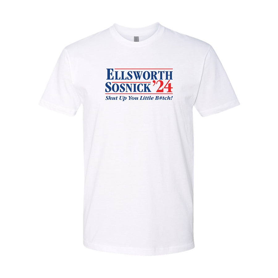 Ellsworth Sosnick - '24 Election White Short Sleeve T-Shirt