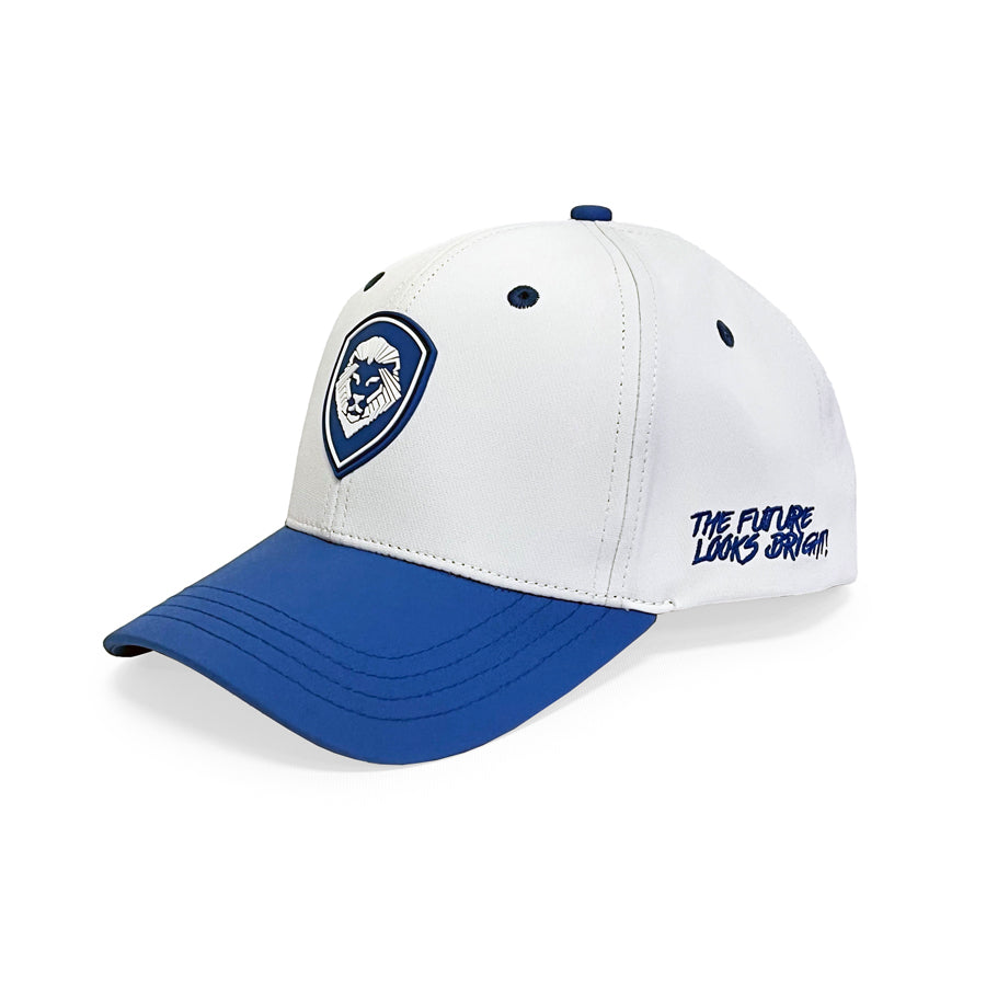 Future Looks Bright Royal Blue & White Snapback Hat