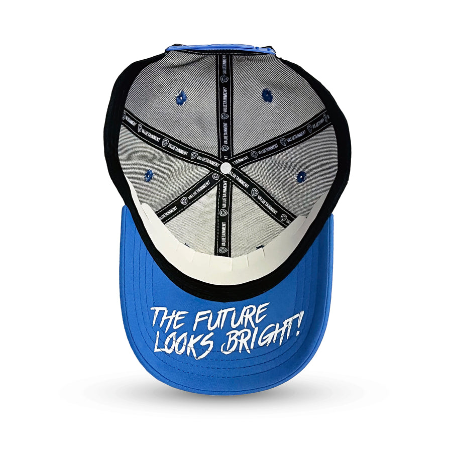 Future Looks Bright Royal Blue & White Snapback Hat