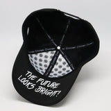 Future Looks Bright Shield Rubber Patch Diamond Black Snapback Hat
