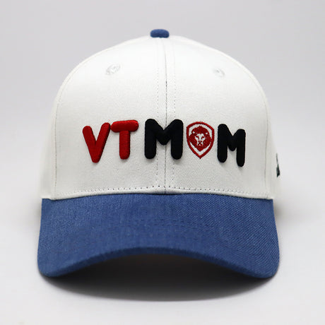 Future Looks Bright VT MOM White & Denim Dual Tone Snapback Hat