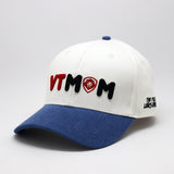 Future Looks Bright VT MOM White & Denim Dual Tone Snapback Hat