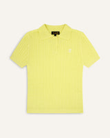 FLB Cable Knit Polo