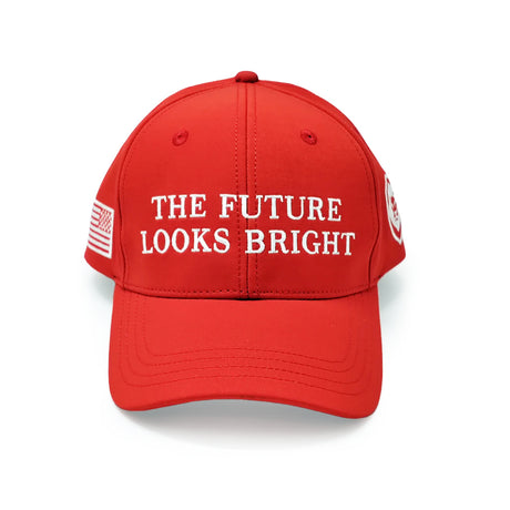 The Future Looks Bright Red Election Snapback hat