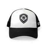 The Future Looks Bright Trucker Hat - Black & White