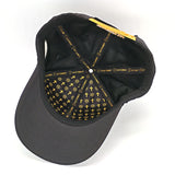 Faith Over Fear Hebrews 11:1 Black and Gold Snapback