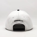 Faith over Fear Hebrews 11:1 White and Black Dual Tone Snapback Hat