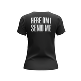Women's Here Am I Send Me Short Sleeve T-Shirt