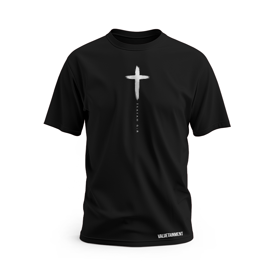 Isaiah 6:8 Here am I Send Me Short Sleeve T-Shirt