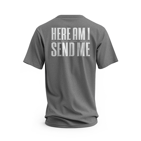Isaiah 6:8 Here am I Send Me Short Sleeve T-Shirt