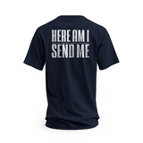 Isaiah 6:8 Here am I Send Me Short Sleeve T-Shirt