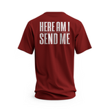 Isaiah 6:8 Here am I Send Me Short Sleeve T-Shirt