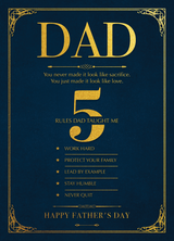 Father's Day Kit Card
