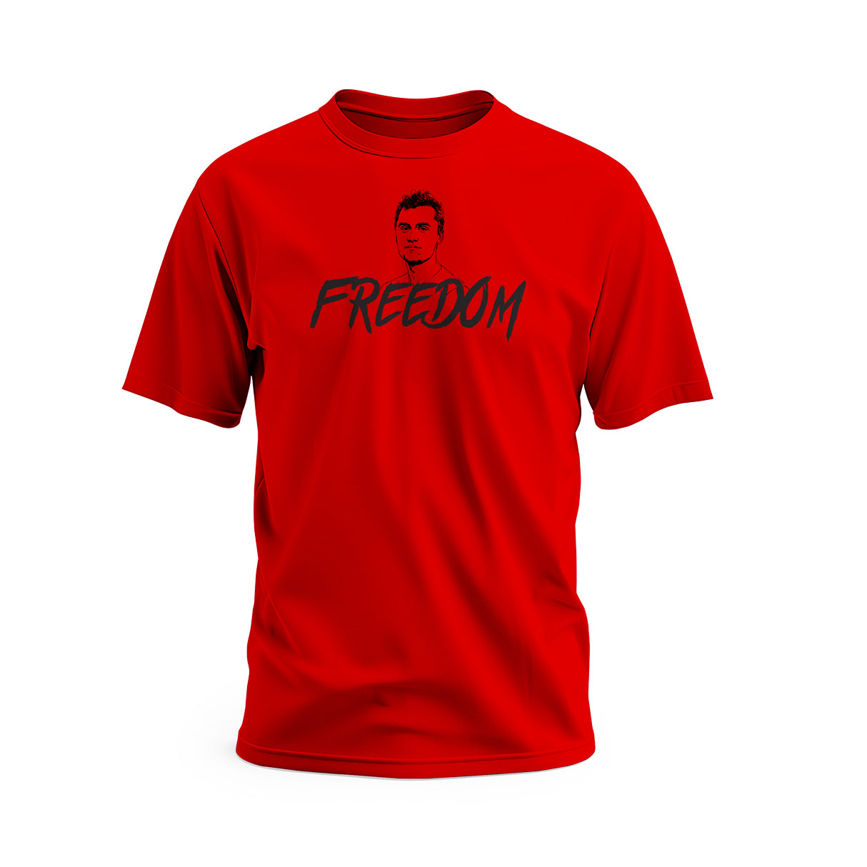 Future Looks Bright Freedom to Live Red Short Sleeve T-Shirt