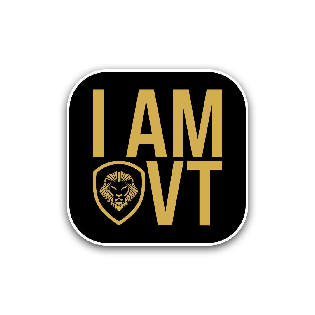 I AM VT STICKER (3"x3")