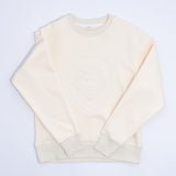 Embossed Sweater - Cream