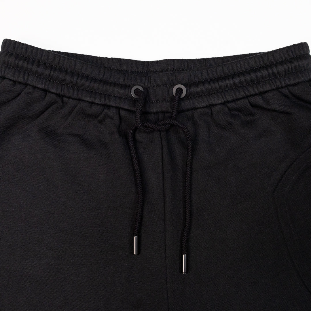 Embossed Shorts - Black