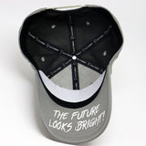 VT Shield Logo Future Looks Bright Grey Snapback Hat