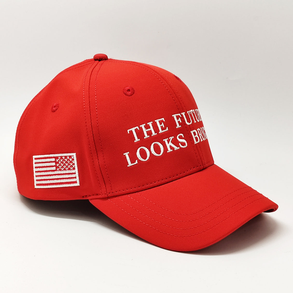 The Future Looks Bright Red Election Snapback hat