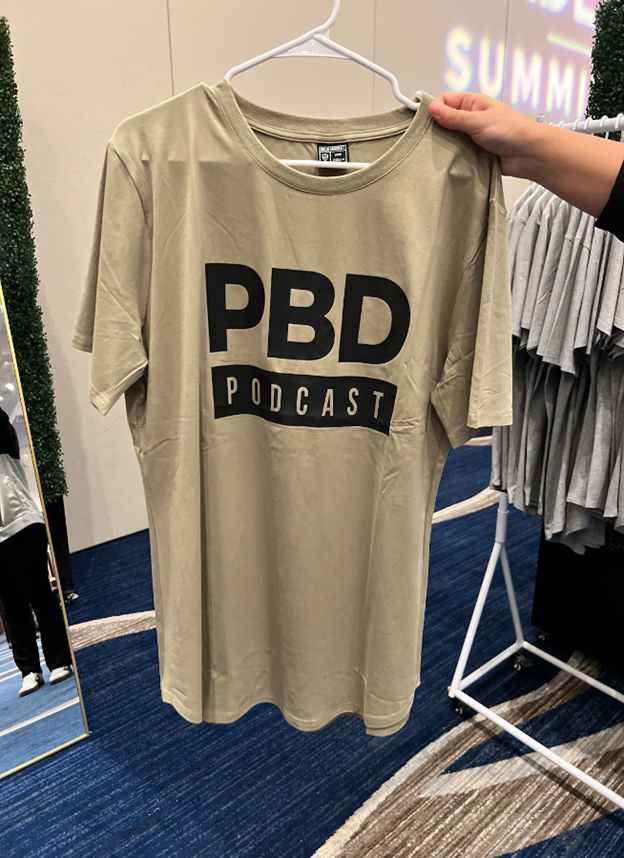 PBD Podcast Army Green Short Sleeve T-Shirt