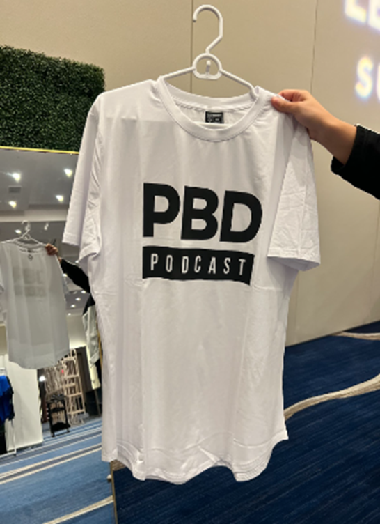 PBD Podcast White Men's Shirt
