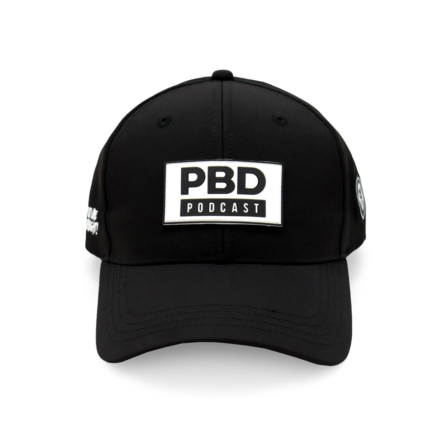 PBD Podcast Black Snapback hat