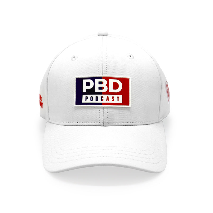 PBD Podcast White Snapback hat