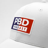 PBD Podcast White Snapback hat