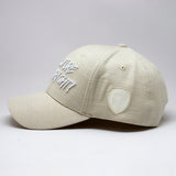Future Looks Bright Ivory Cream Canvas Snapback Hat